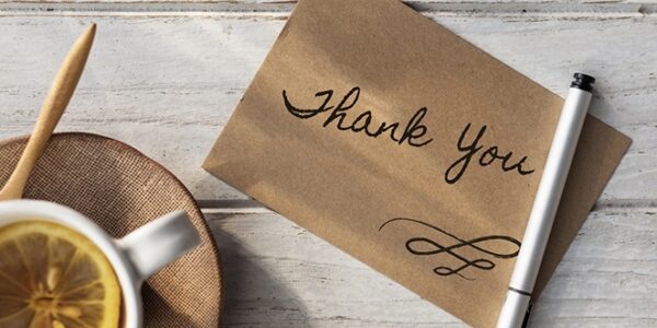 The Anatomy of a Genuine Thank-You Note