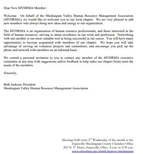 The Muskingum Valley Human Resources Association