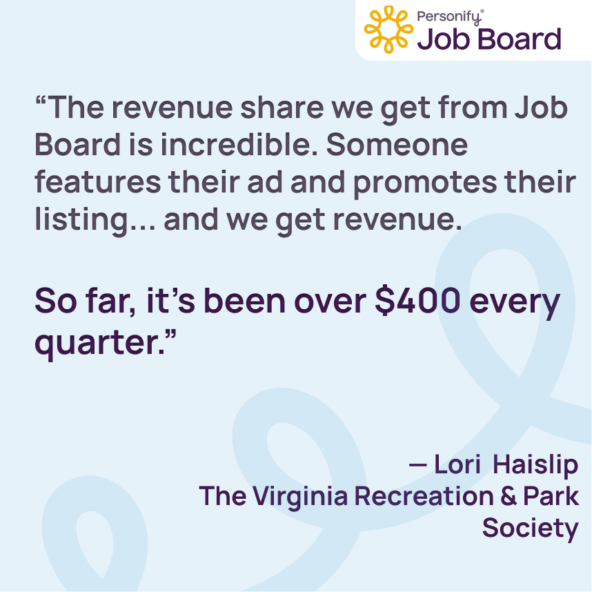 MemberClicks professional quotes about their service with the Virginia Recreation and Park Society