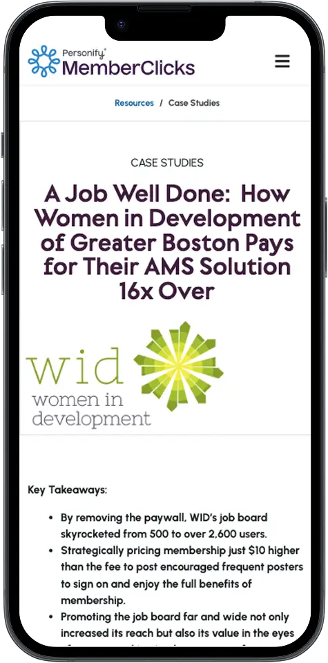 women in development of greater Boston case study